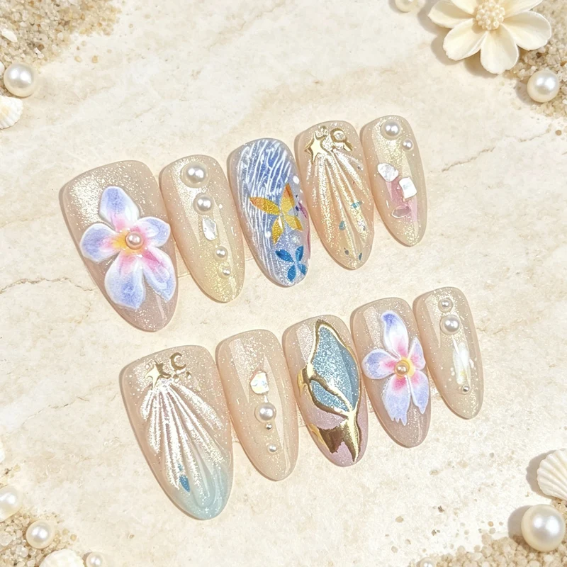 Glamouröse Nagelkunst Folie Karnz