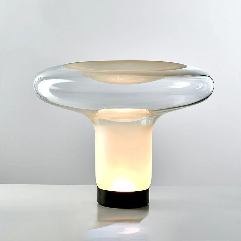 Moderne Künstlerische Glas Tischlampe