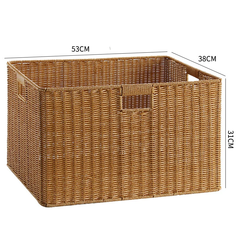 Handgefertigte Schilfrohr-Aufbewahrungsbox Karnz