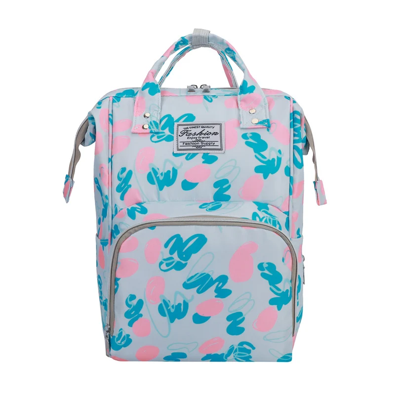 Blumenmuster Multi-Funktions-Wickelrucksack Karnz