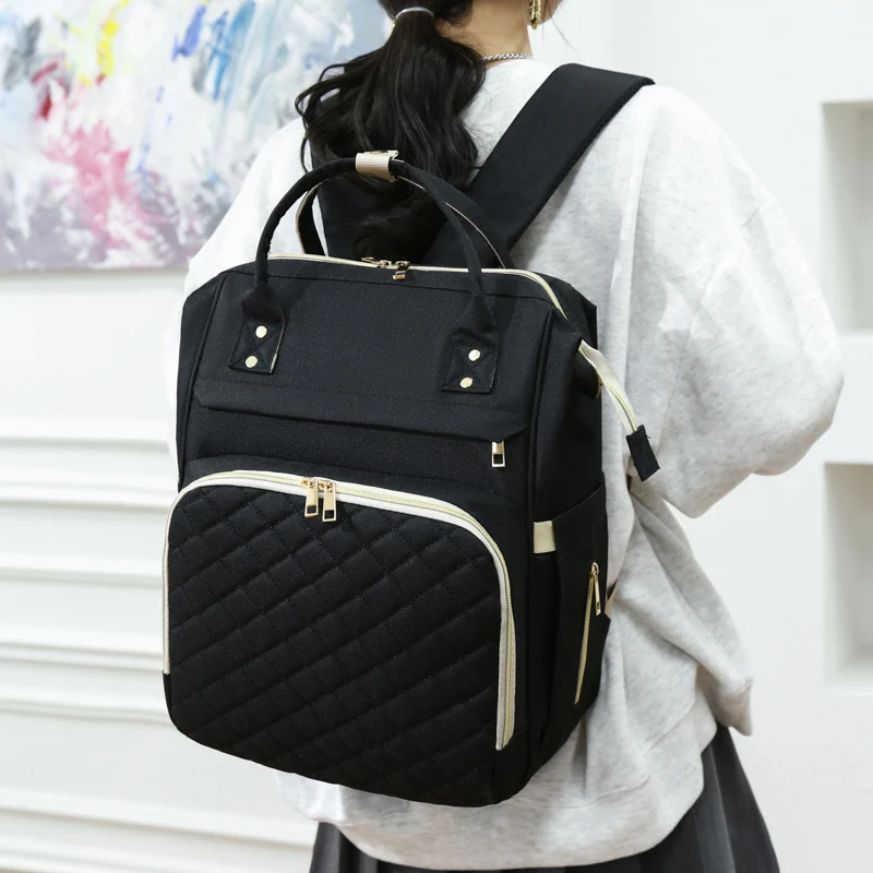 Multifunktionaler gestepptes Babypflege-Rucksack Karnz