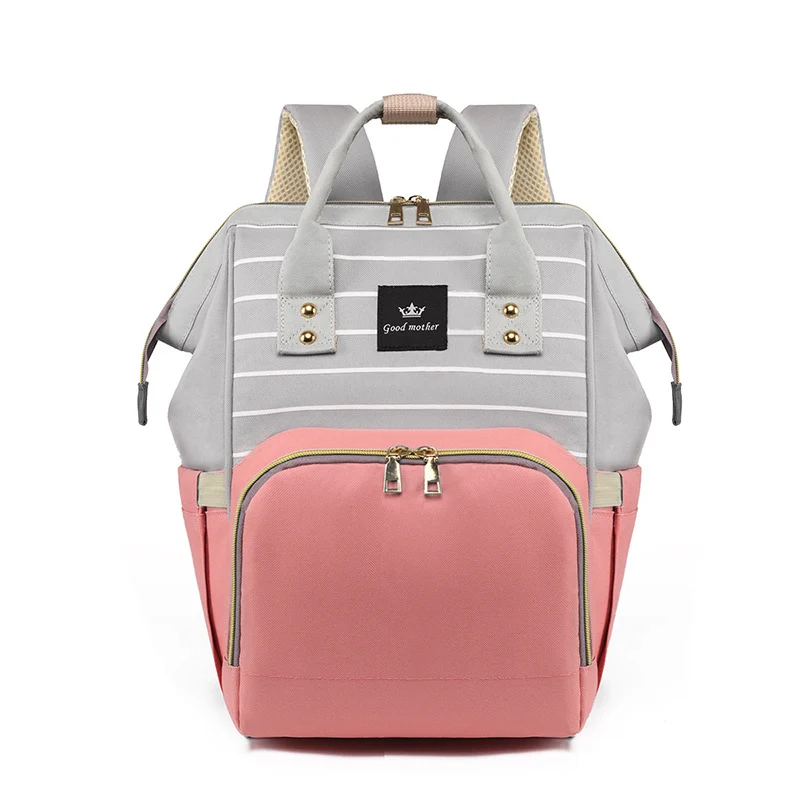 Stylische Multifunktions-Windelrucksack Karnz