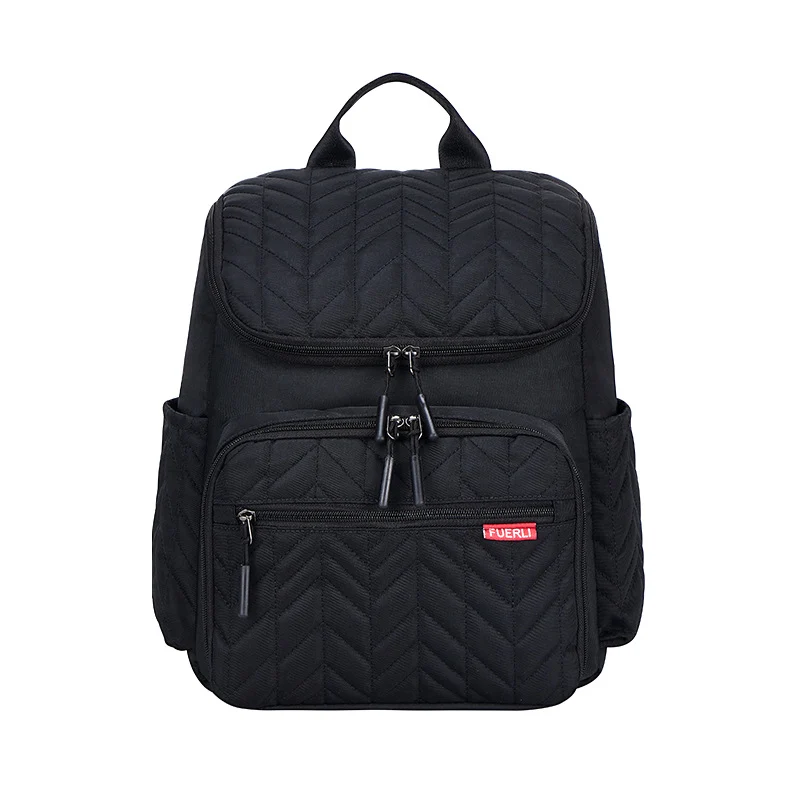 Schicke gesteppt Multi-Fach Rucksack Karnz