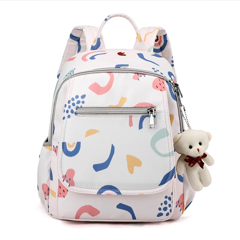 Verspielt Grafikdruck Rucksack Karnz