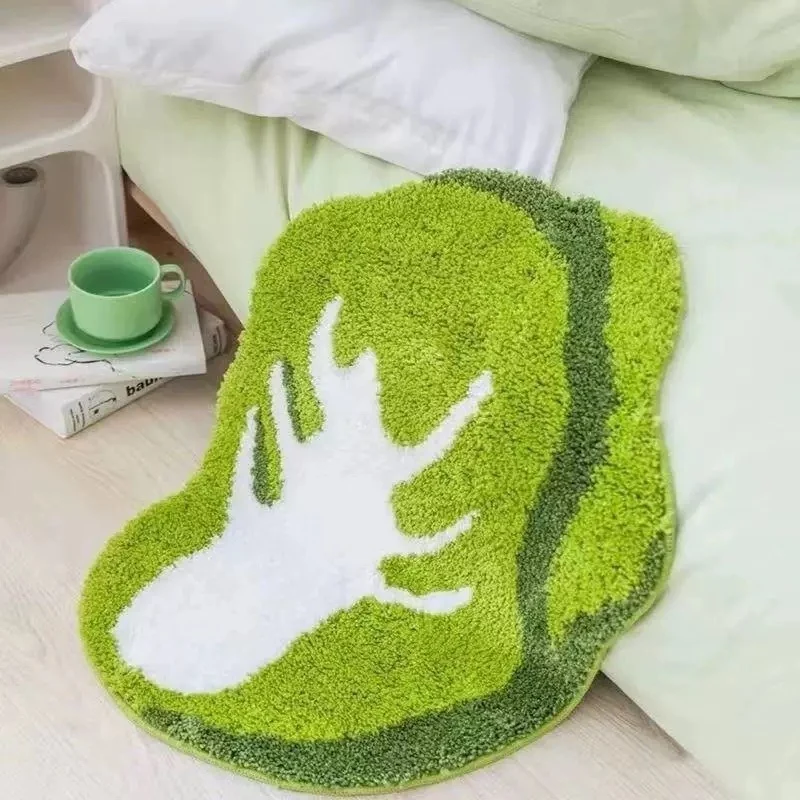 Avocado Shape Plüsch Badmatte