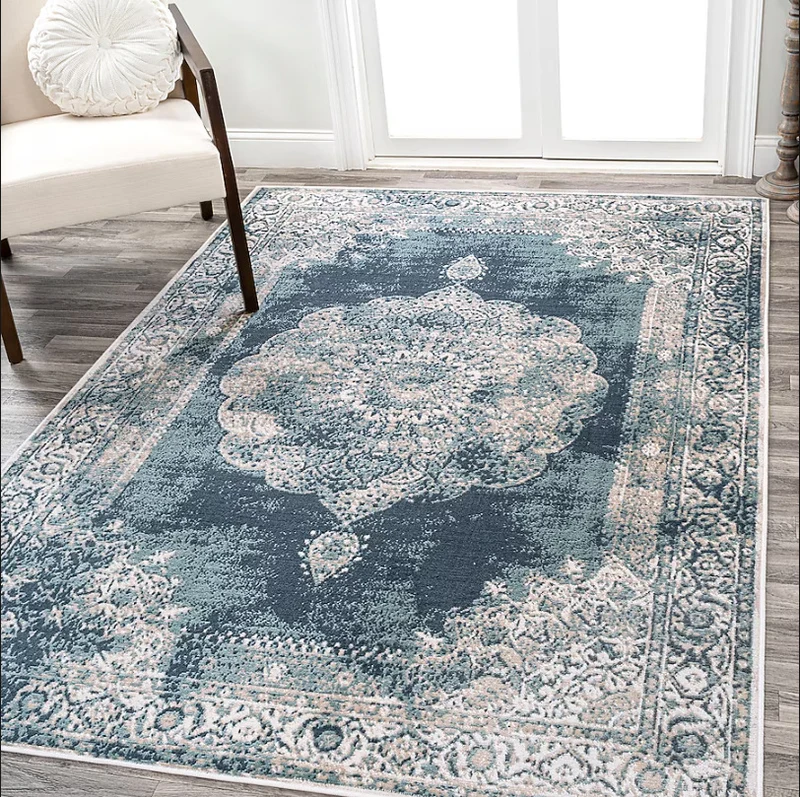 Vintage-inspirierter dekorativer Teppich