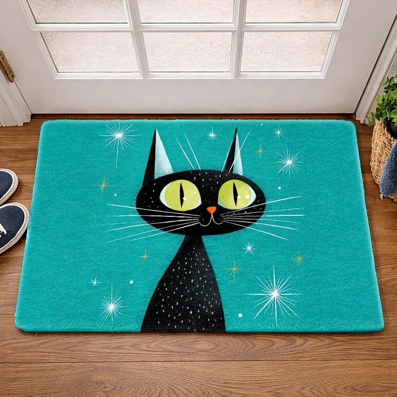 Verspielt Cartoon-Katzen-Themen Innenmatte
