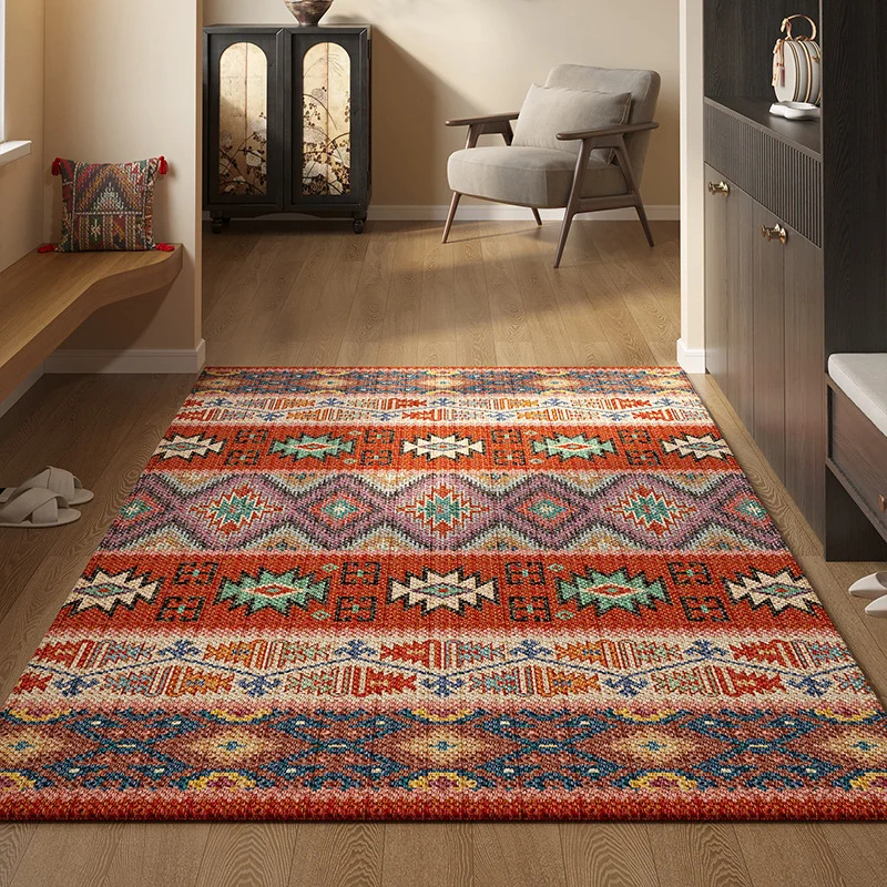 Dekorativer Bohemian Geometrischer Teppich