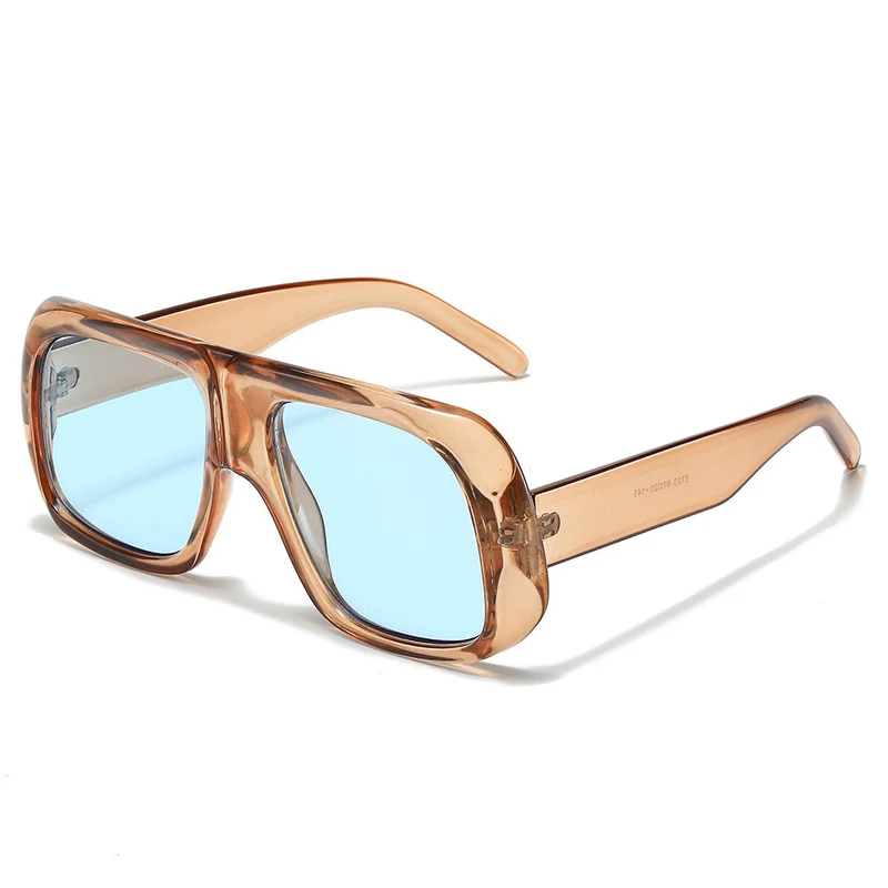 Luxuriöse Übergroße Quadratische Sonnenbrille Karnz