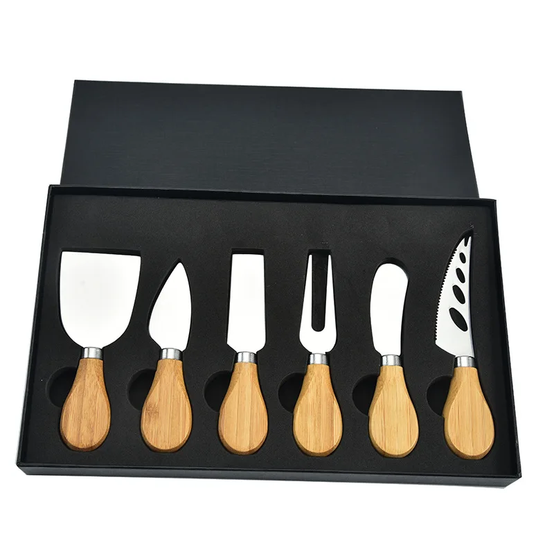 6pcs Edelstahl Käsemesser für Platten und Besteck | Karnz