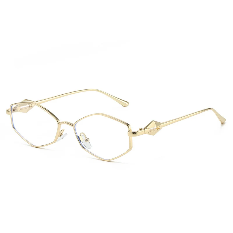 Chic geometrische Rahmen Sonnenbrillen Karnz