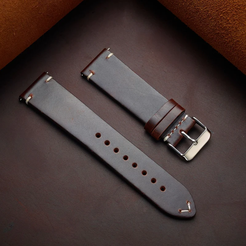 Vintage Uhrenarmband aus Rindsleder