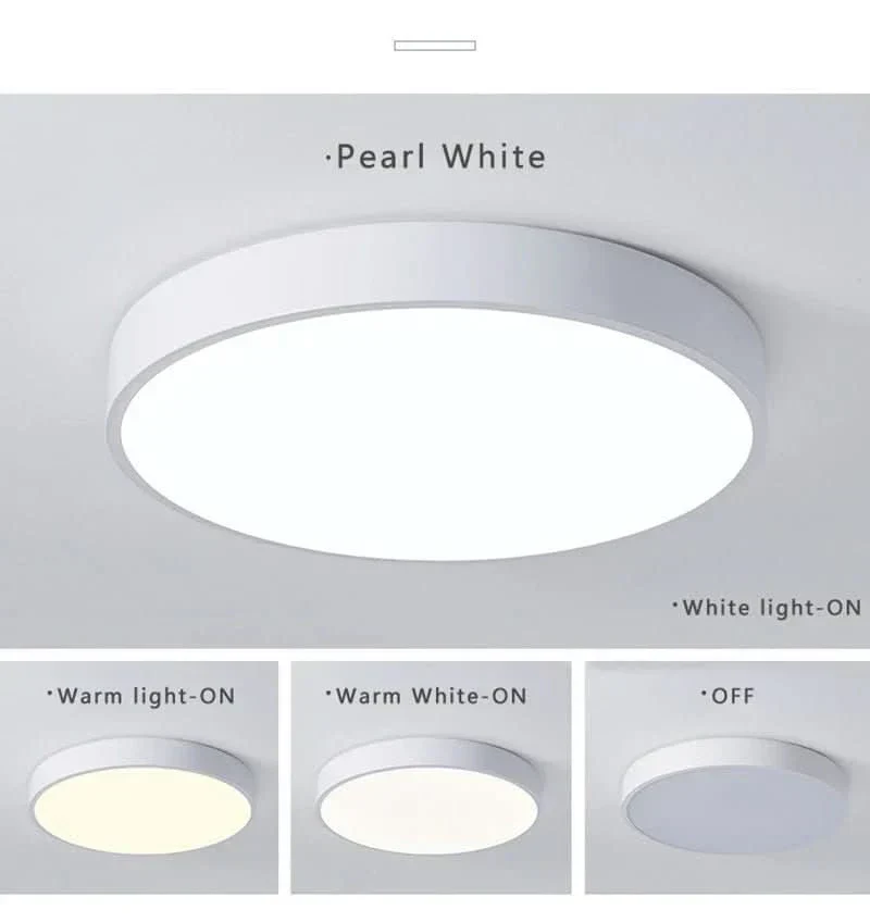 Runde LED Flush Deckenleuchte | Karnz