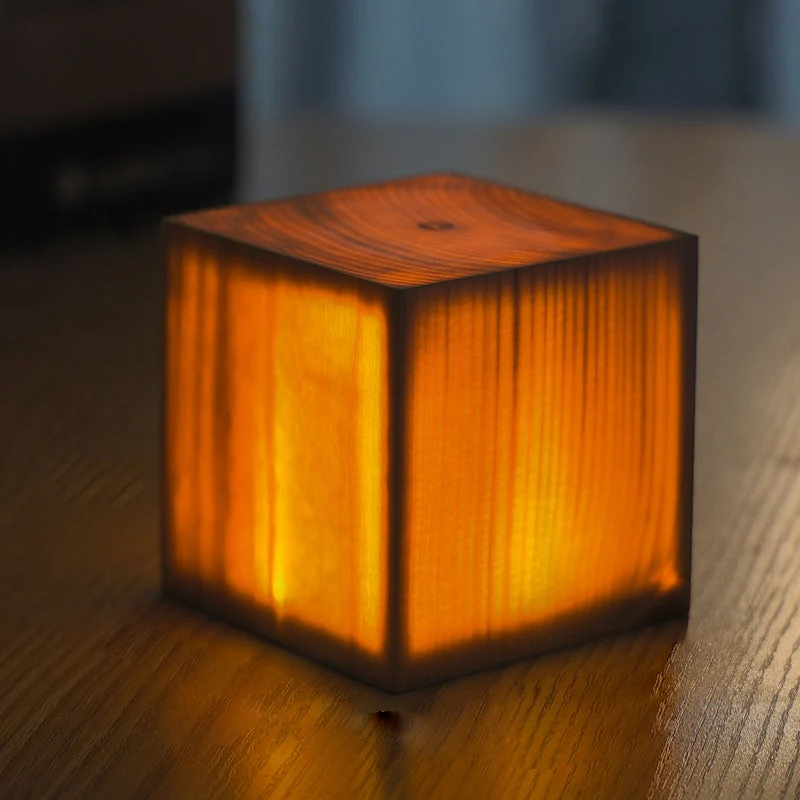 Kabellose LED-Tischlampe mit Akku und Touch-Bedienung – Warmes Holzdesign für gemütliches Ambiente | Karnz