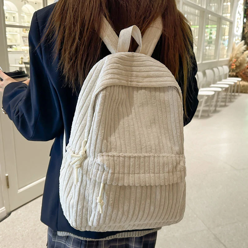 Rucksack Aus Weichem Cord Karnz