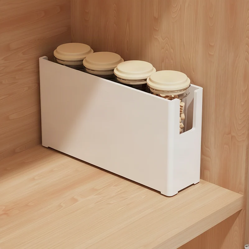 Wandmontierte Aufbewahrungsbox mit Fächern