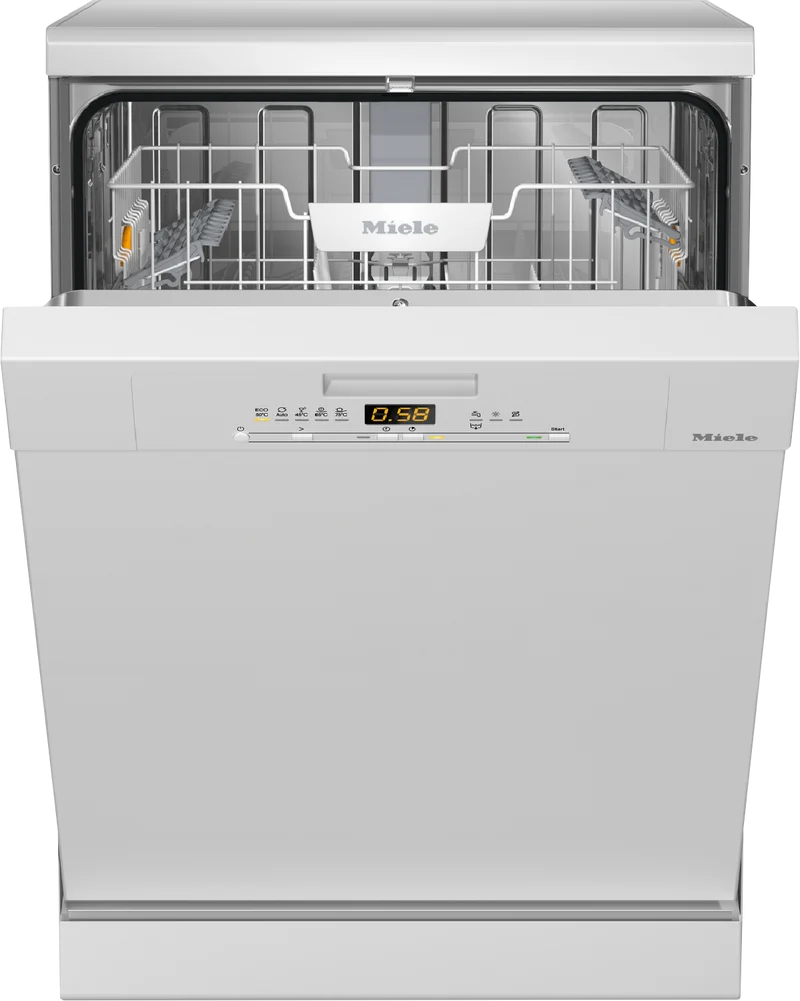 Miele 60cm Freestanding Dishwasher with QuickPowerWash Brilliant White