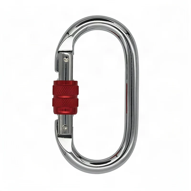 Stahlkarabiner für Klettern, 25 KN