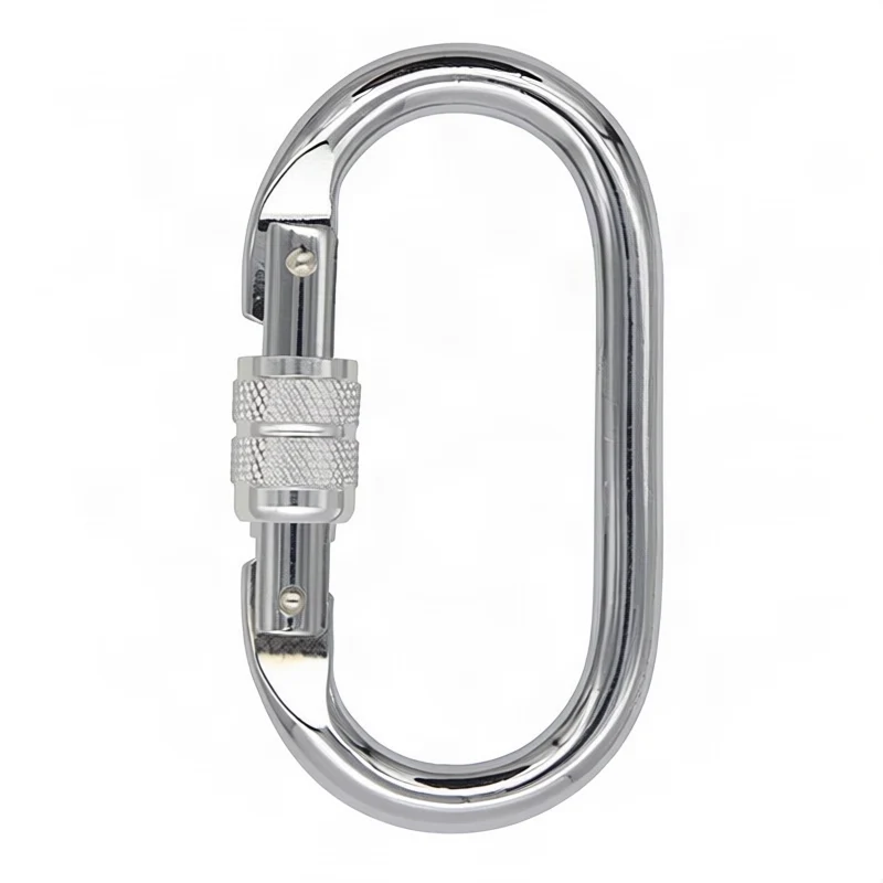Stahlkarabiner für Klettern, 25 KN