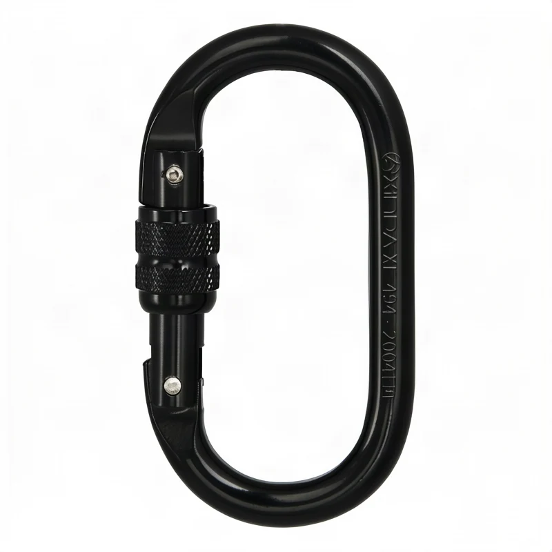 Stahlkarabiner für Klettern, 25 KN