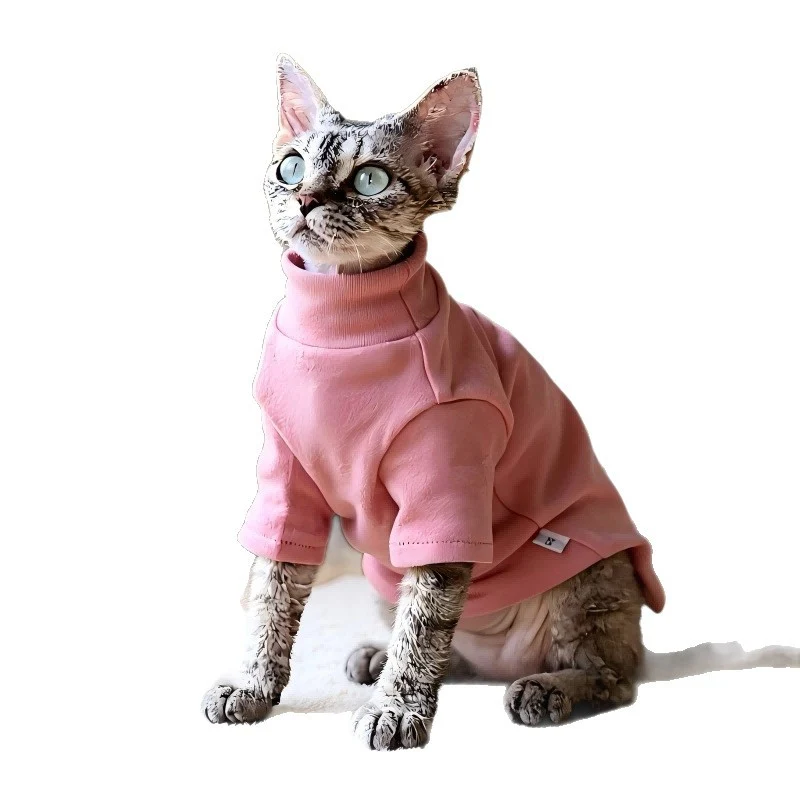 Hundemantel aus Sweatshirt-Stoff mit Taschen