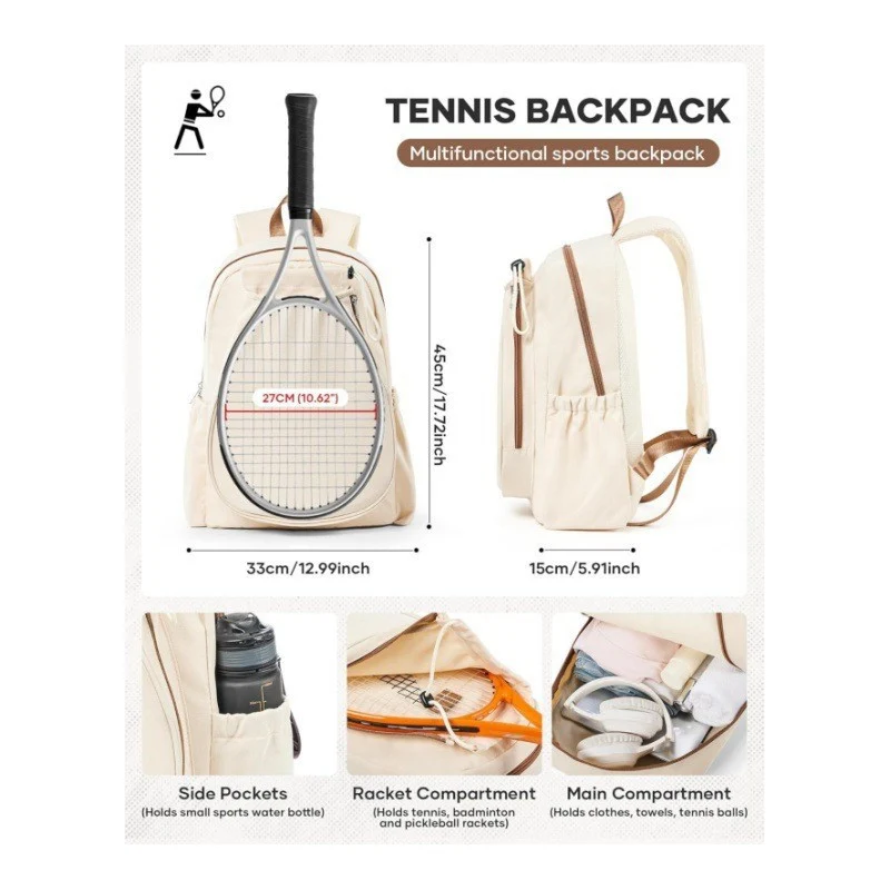 Tennis-Schläger-Rucksack Karnz