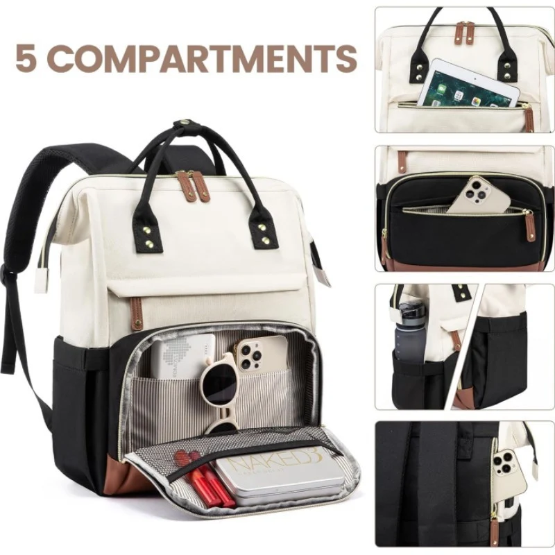 Stylischer Mehrfach-Fach-Rucksack Karnz