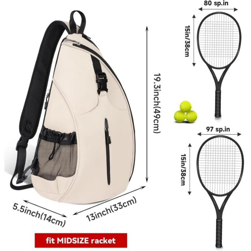 Premium Tennisracket Slingbag Karnz