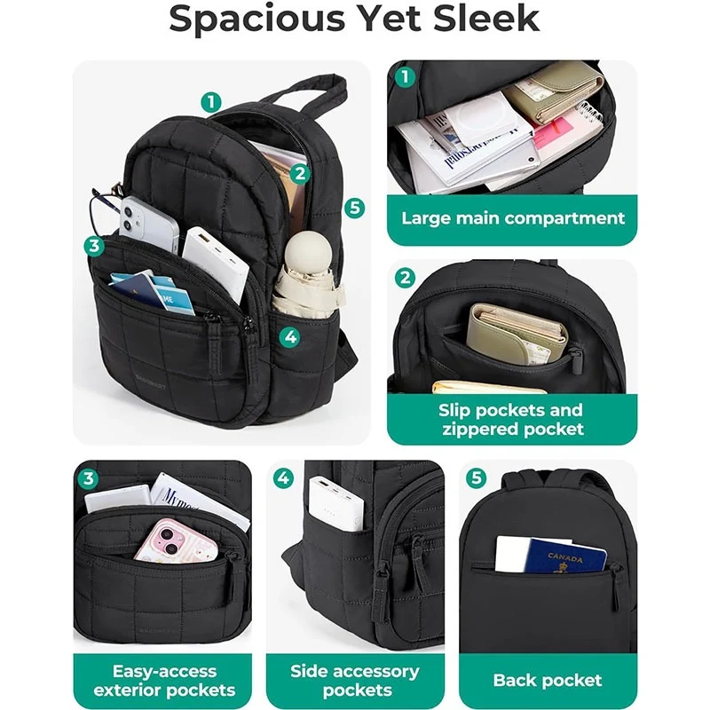 Gepolsterter Kompakt-Rucksack Karnz