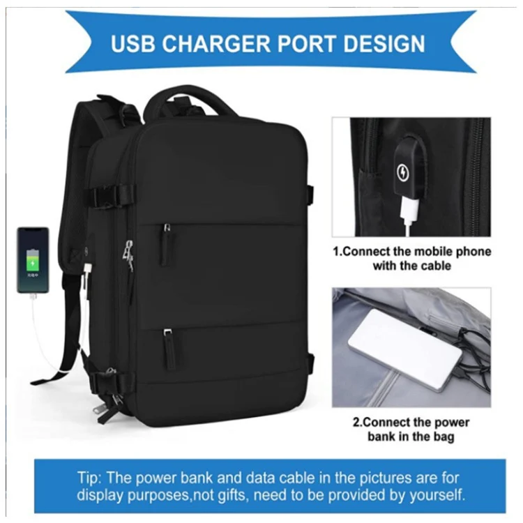 Vielseitiger Reise-Rucksack mit Organisationsfach Karnz
