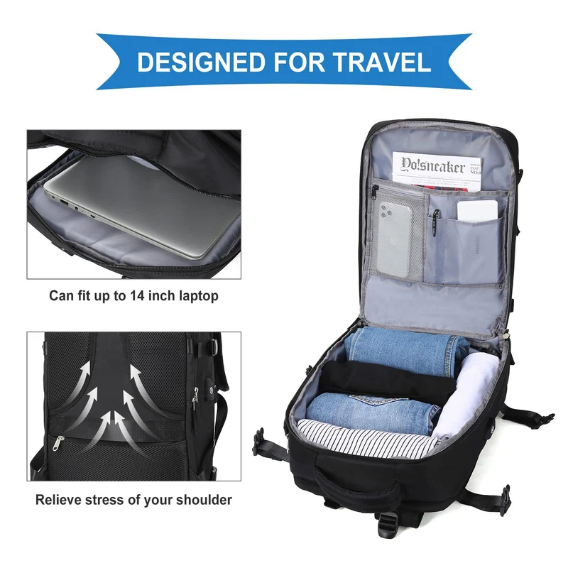 Vielseitiger multifunktionaler Reiserrucksack Karnz