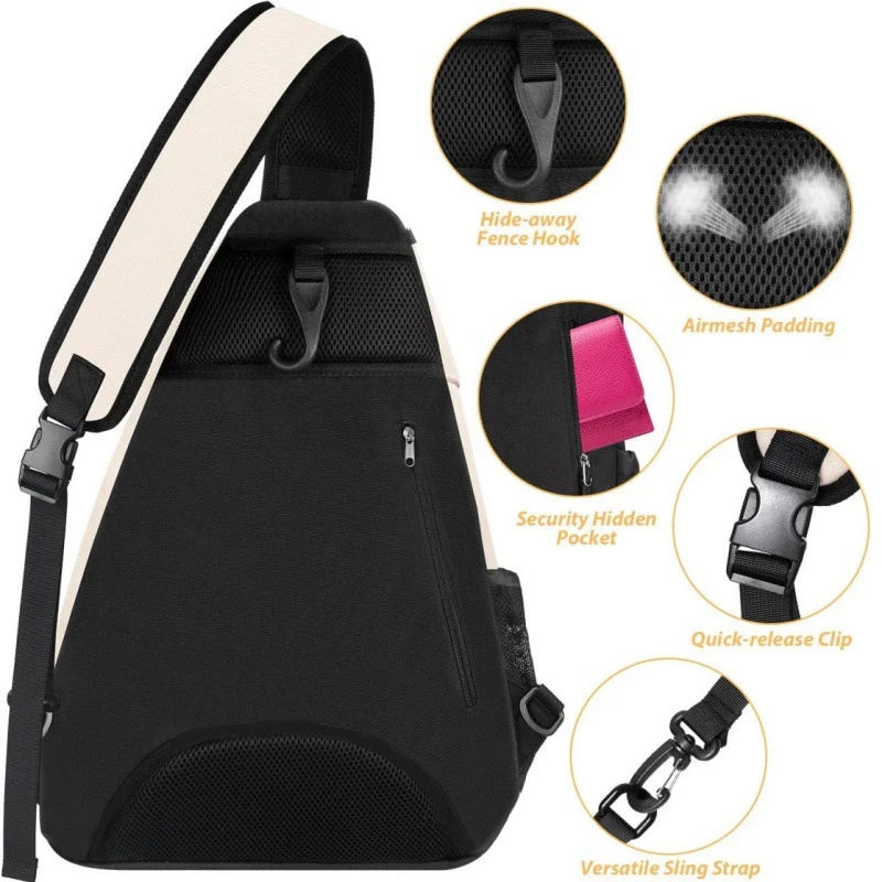 Tennisracket-Rucksack mit Wasserflaschenhalter Karnz