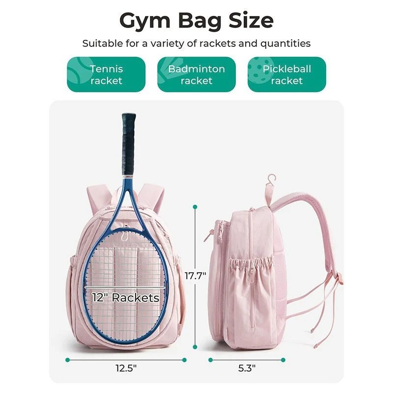 Tennis-Schläger- und Schuh-Rucksack Karnz