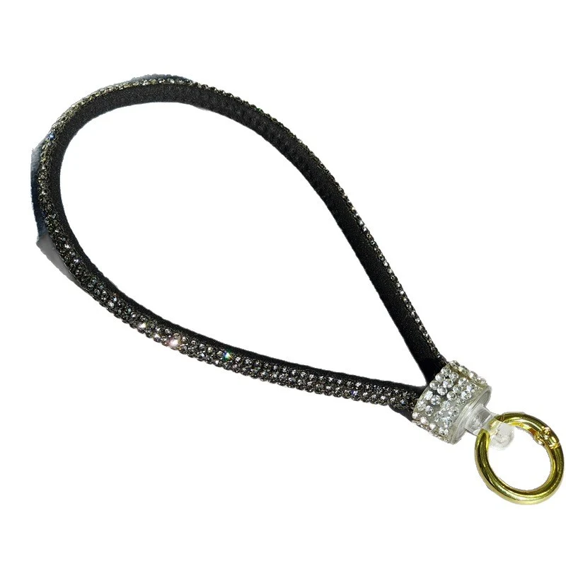 Glitzernder Strass-Handy-Lanyard Karnz