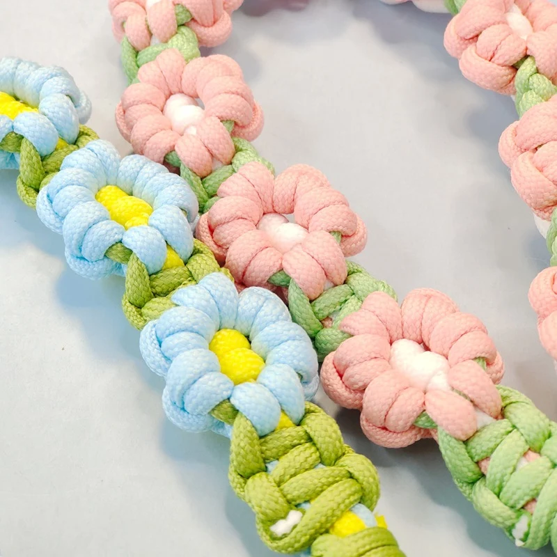 Florales Muster Dekorativer Schlüsselanhänger Halter Karnz