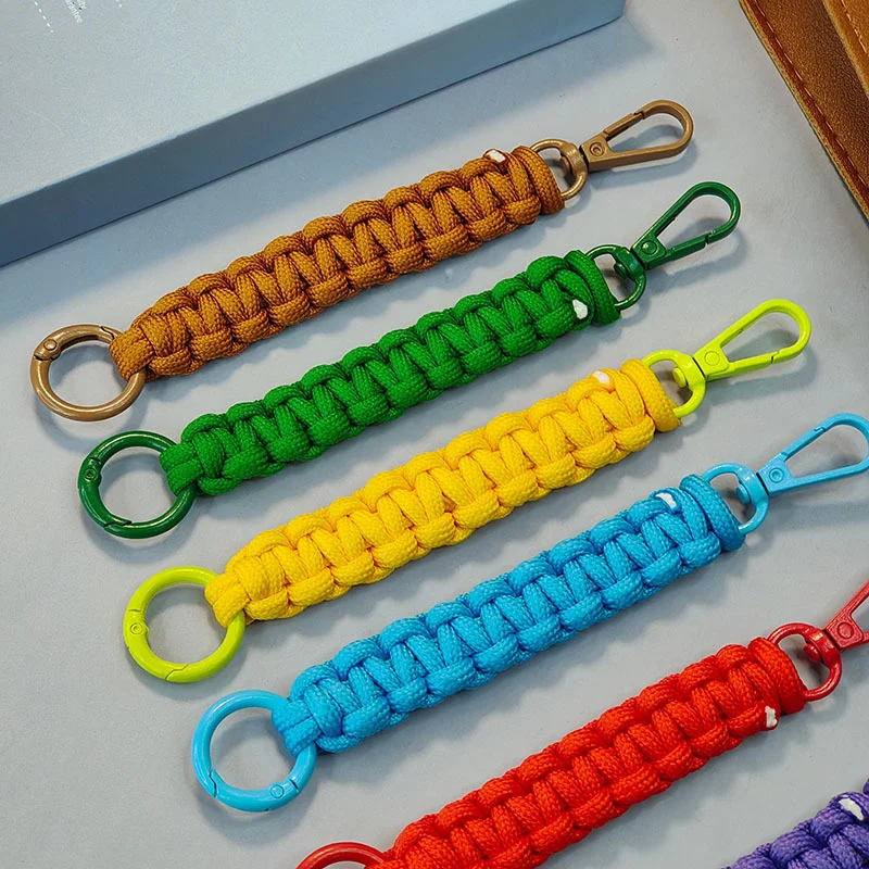 Langlebiger Paracord Schlüsselanhänger Halter Karnz