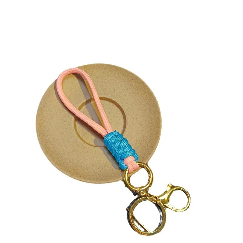 Bunter Geflochtener Schlüsselanhänger Halter Karnz