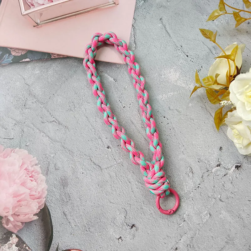 Geflochtenes Paracord Schlüsselanhänger Halter Karnz