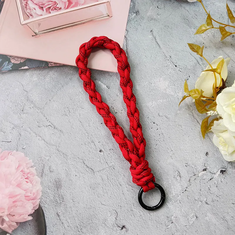 Geflochtenes Paracord Schlüsselanhänger Halter Karnz