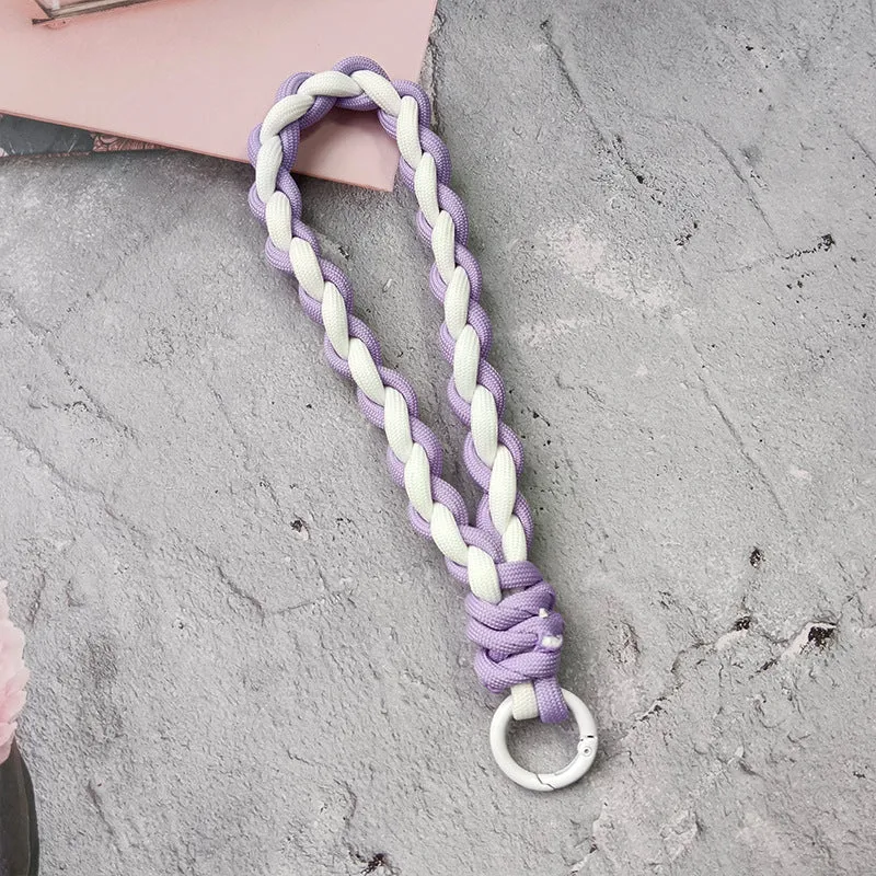Geflochtenes Paracord Schlüsselanhänger Halter Karnz