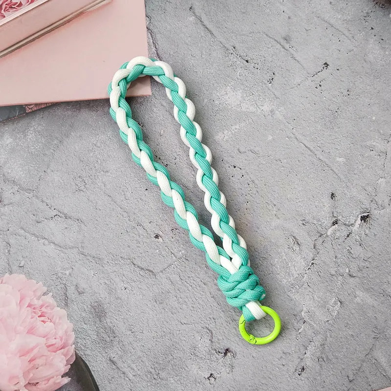 Geflochtenes Paracord Schlüsselanhänger Halter Karnz