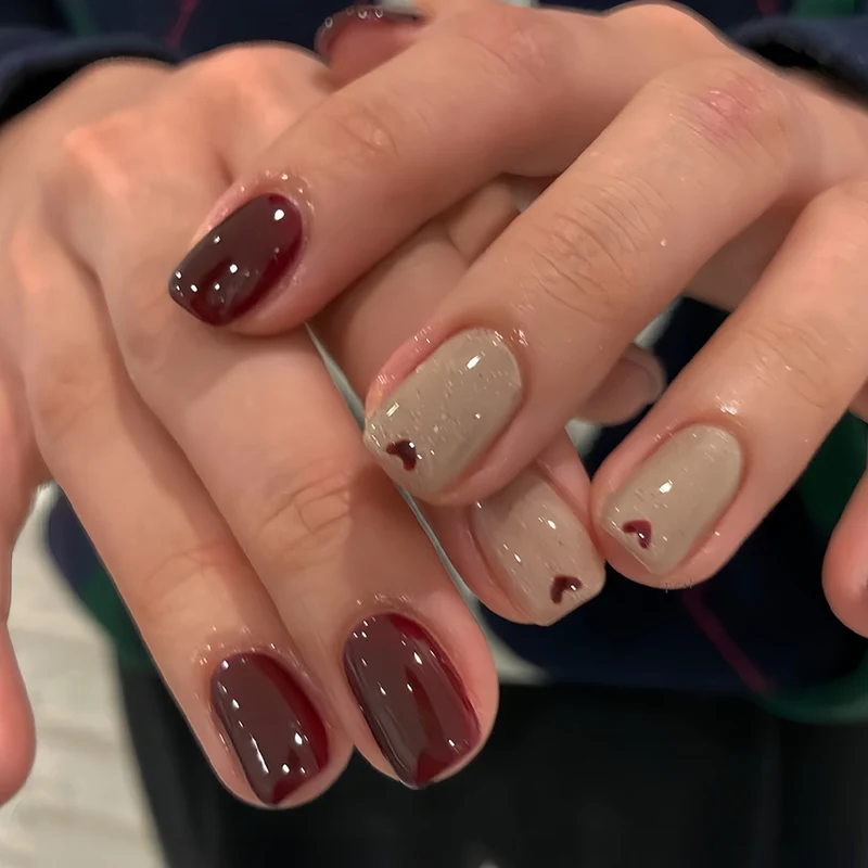 Trendy Ombre-Nagelverlängerungen Karnz