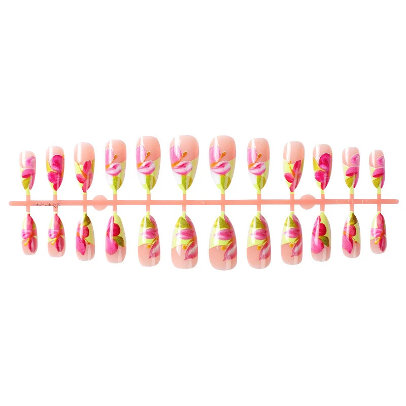Blumen Design Acryl Nagelverlängerungen Karnz