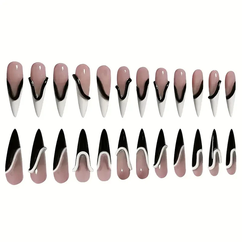 Elegante Stiletto-Nagelverstärkungen Karnz