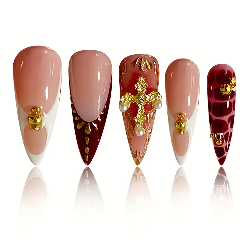 Elegante Sculpted Nagelverlängerungen Karnz