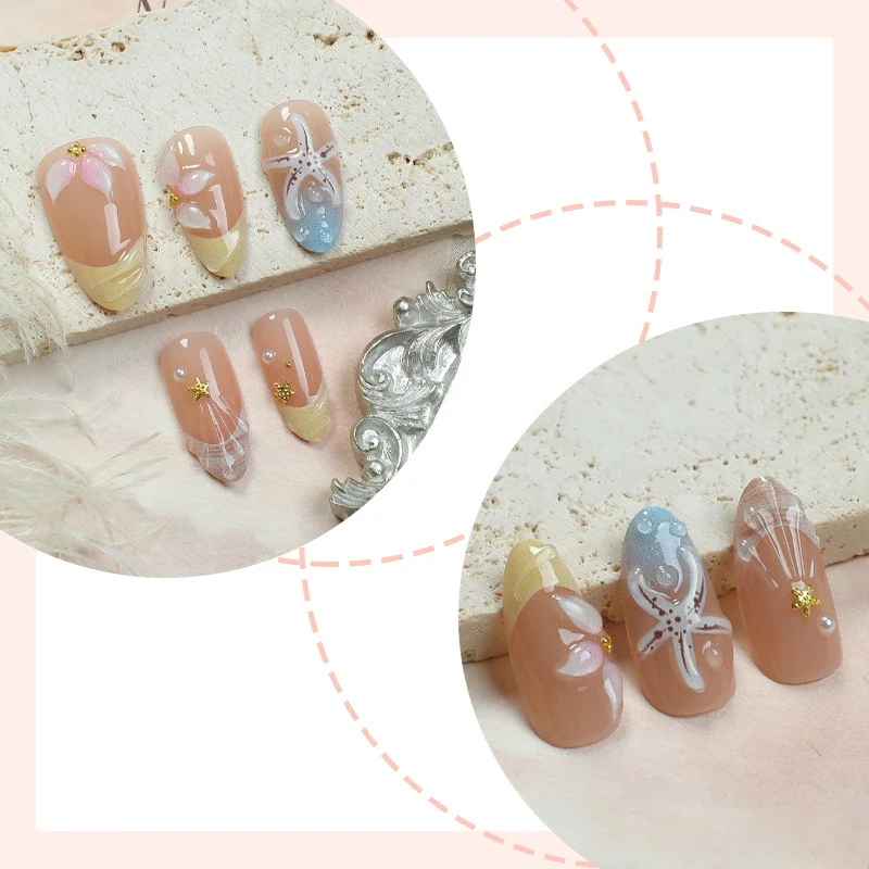 Elegante Kunstnagel-Designs Karnz