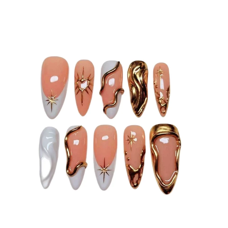 Elegante dekorative Nagelverstärkungen Karnz