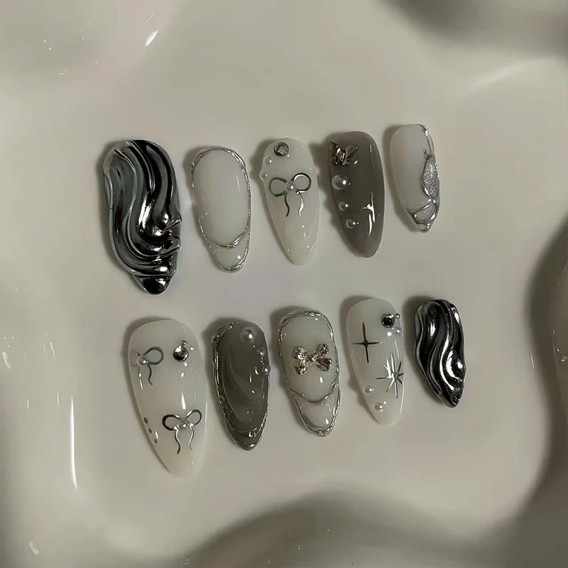 Elegante dekorative Nagelverstärkungen Karnz
