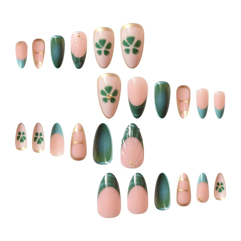 Elegante Künstlerische Nagelverstärkungen Karnz