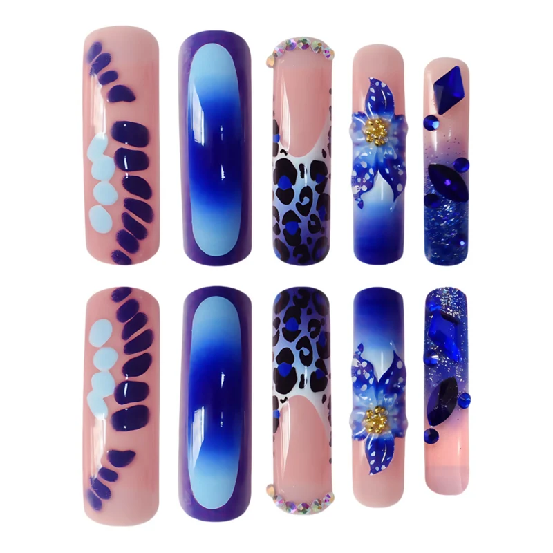 Dekorative Themen-Acryl-Nagelverstärkungen Karnz